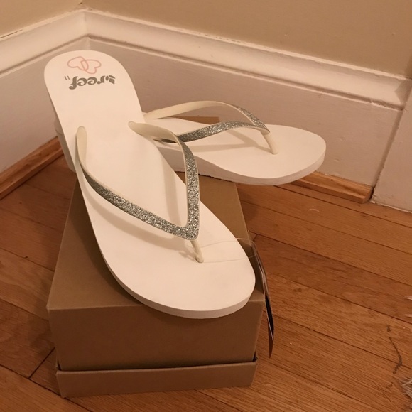 reef wedding flip flops